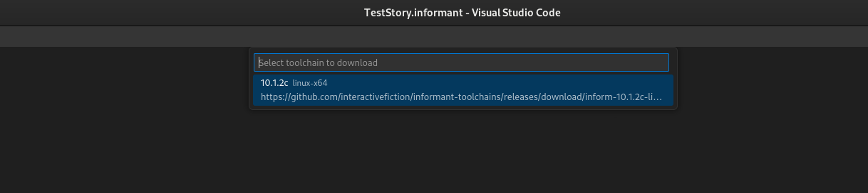 Installing Informant toolchain.
